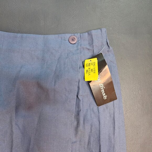 Vintage Intriguing Threads Blue Skirt - Picture 2 of 7